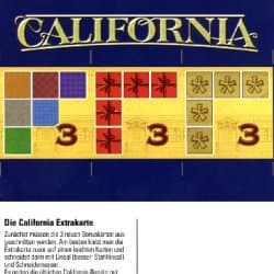 Boîte du jeu : Die California Extrakarte