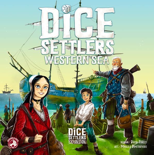 Boîte du jeu : Dice Settlers: Western Sea