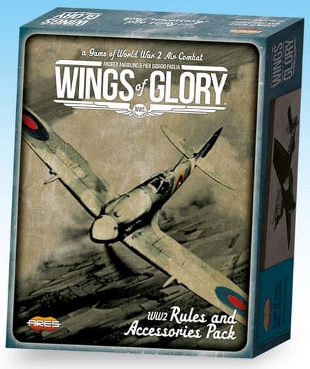Boîte du jeu : Wings of Glory - WW2 - Rules and Accessories Pack
