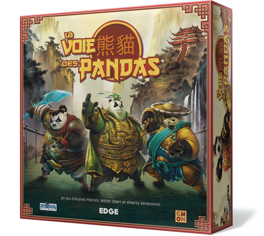 Boîte du jeu : La Voie des Pandas