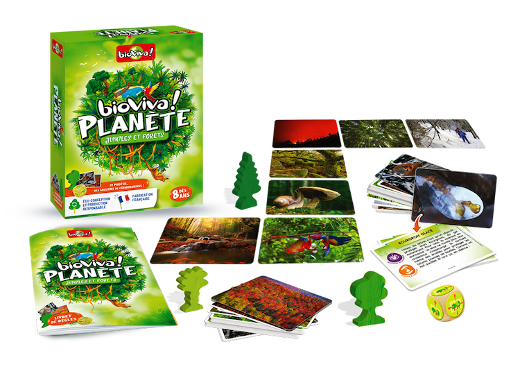 Boîte du jeu : Bioviva Planète - Jungles et forêts