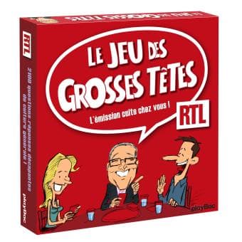 Boîte du jeu : Le Jeu des Grosses Têtes RTL