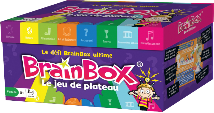 Boîte du jeu : BrainBox : Le Jeu de Plateau