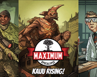 Boîte du jeu : Maximum Apocalypse: Kaiju Rising
