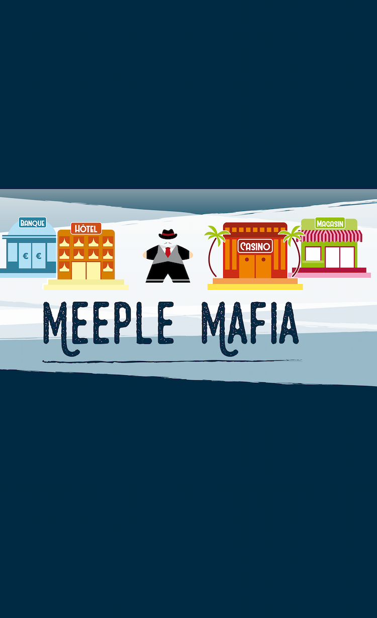 Boîte du jeu : Meeple Mafia : the card game