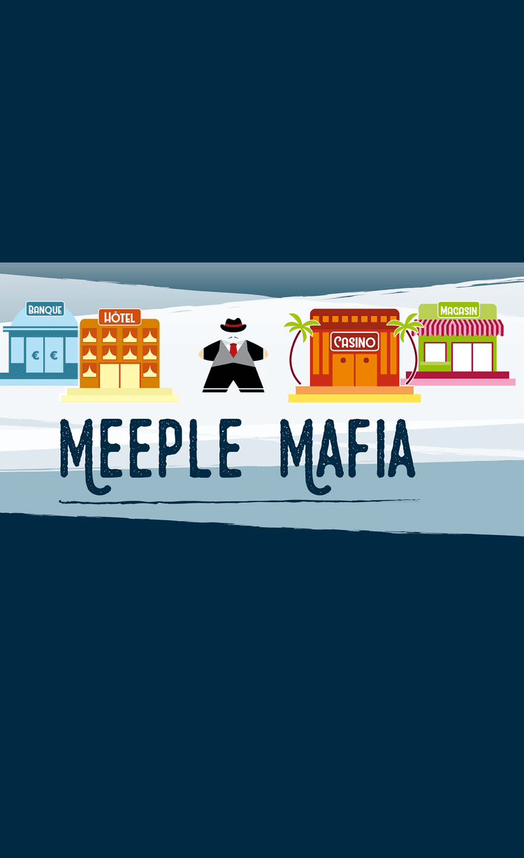 Boîte du jeu : Meeple Mafia : the card game