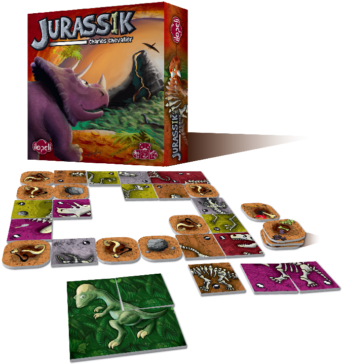 Boîte du jeu : Jurassik