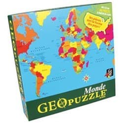 Boîte du jeu : Geo Puzzle Monde
