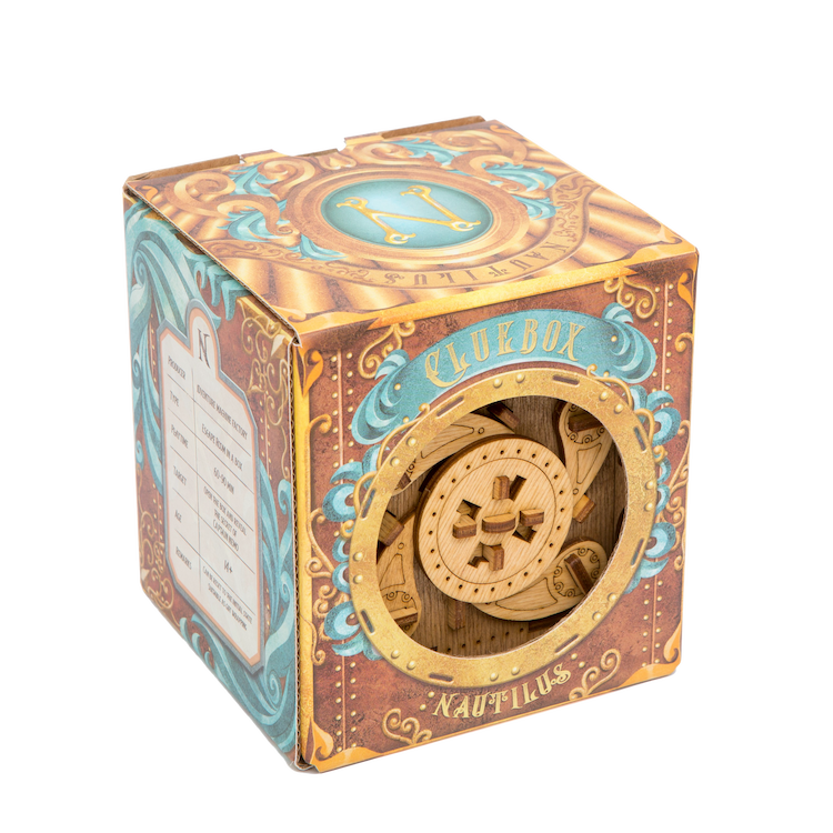 Boîte du jeu : Cluebox Captain Nemo Nautilus