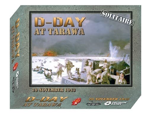 Boîte du jeu : D-Day at Tarawa
