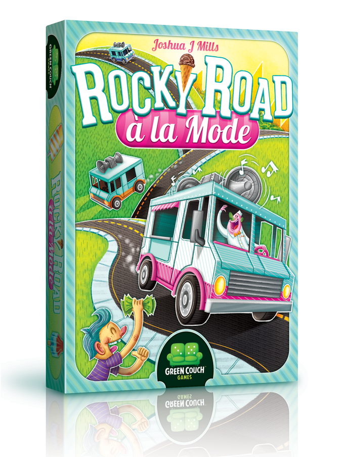 Boîte du jeu : rocky road à la mode