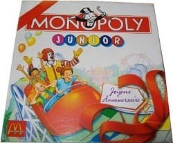 Boîte du jeu : Monopoly Junior - Mc Donalds