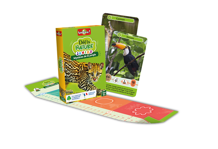 Boîte du jeu : Défis Nature Junior - Mystères de la jungle