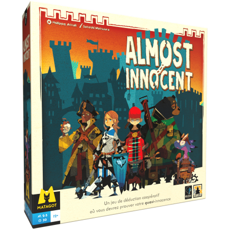 Boîte du jeu : Almost Innocent