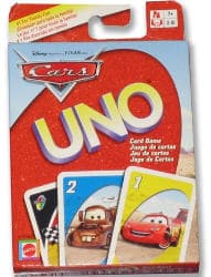 Boîte du jeu : Uno - Cars