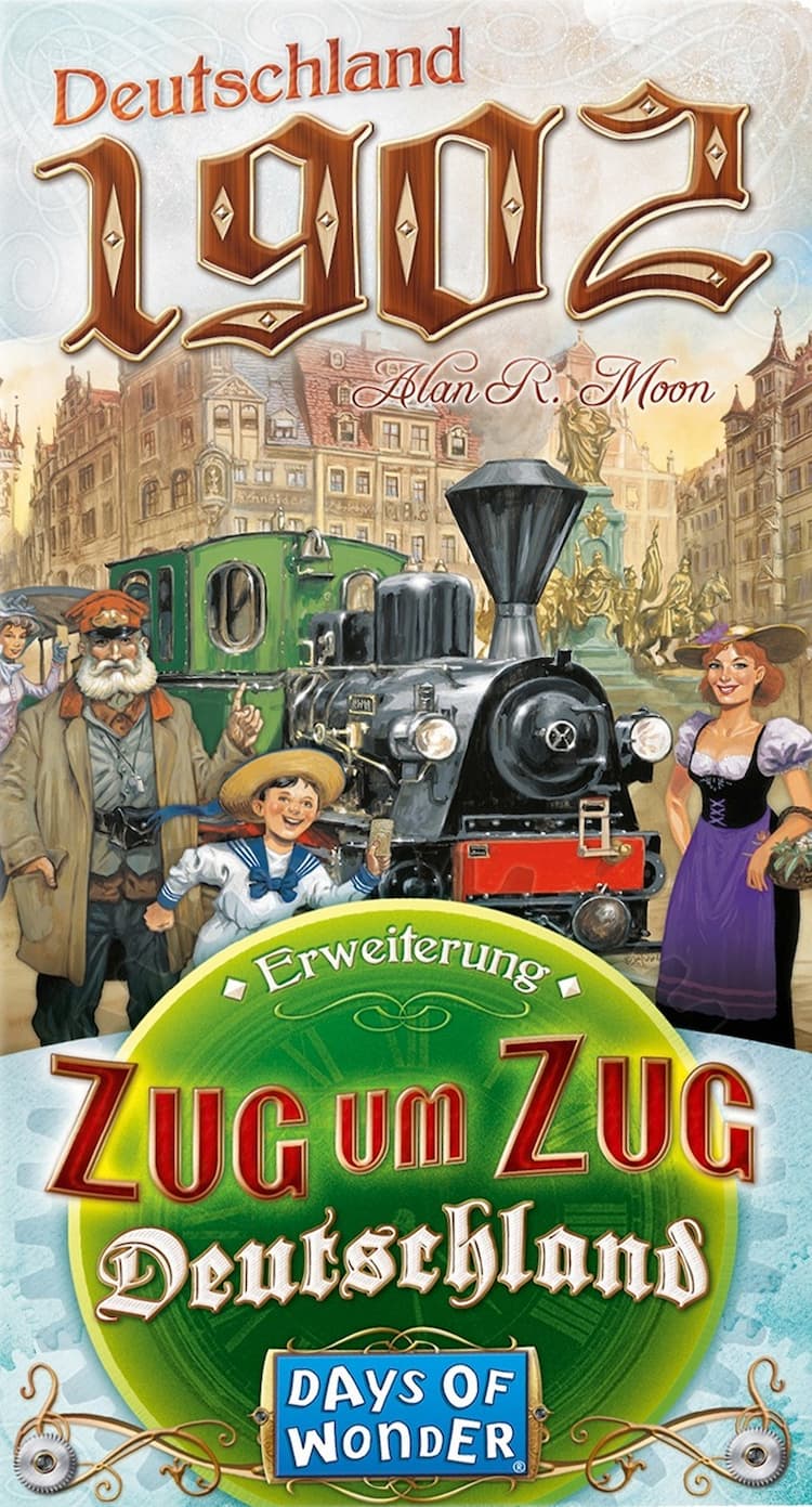 Boîte du jeu : Zug um Zug : Deutschland – Deutschland 1902