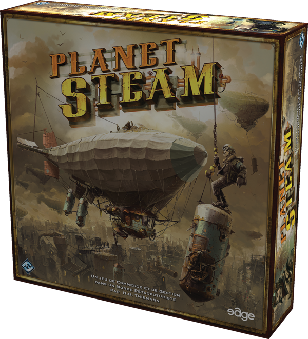 Boîte du jeu : Planet Steam