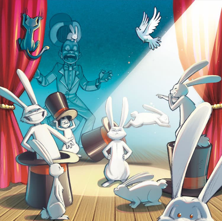 Boîte du jeu : Magic Rabbit