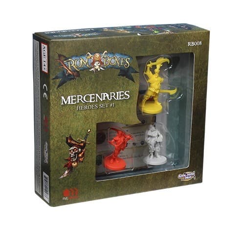 Boîte du jeu : Rum And Bones : Mercenary Heroes Set 1