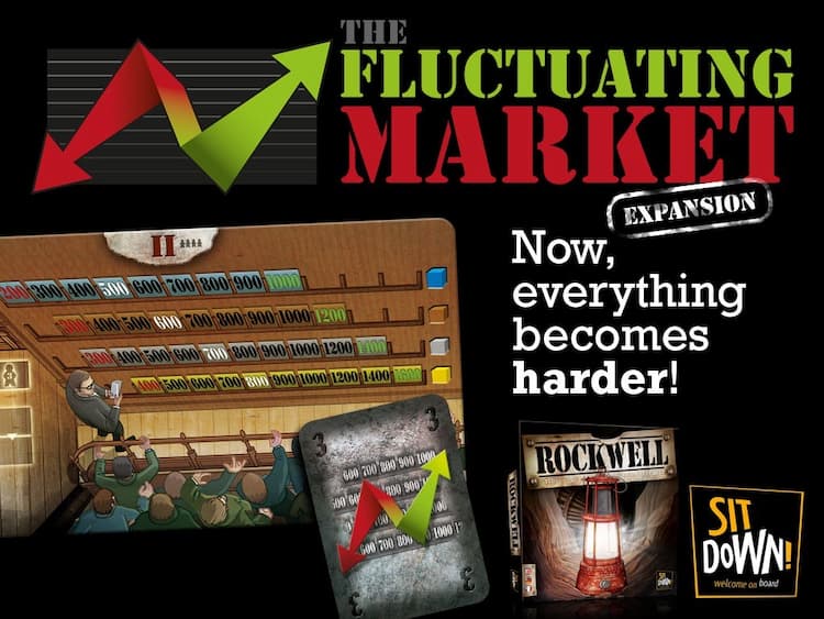 Boîte du jeu : Le Marché Fluctuant / The Fluctuating Market