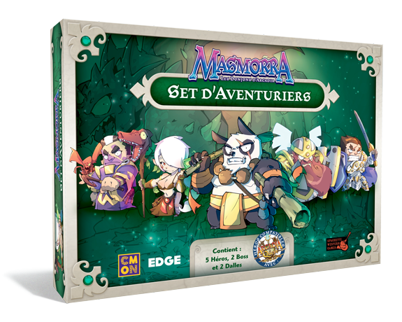 Boîte du jeu : Masmorra : Set d’Aventuriers