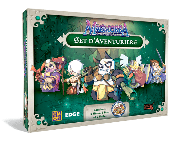 Boîte du jeu : Masmorra : Set d’Aventuriers