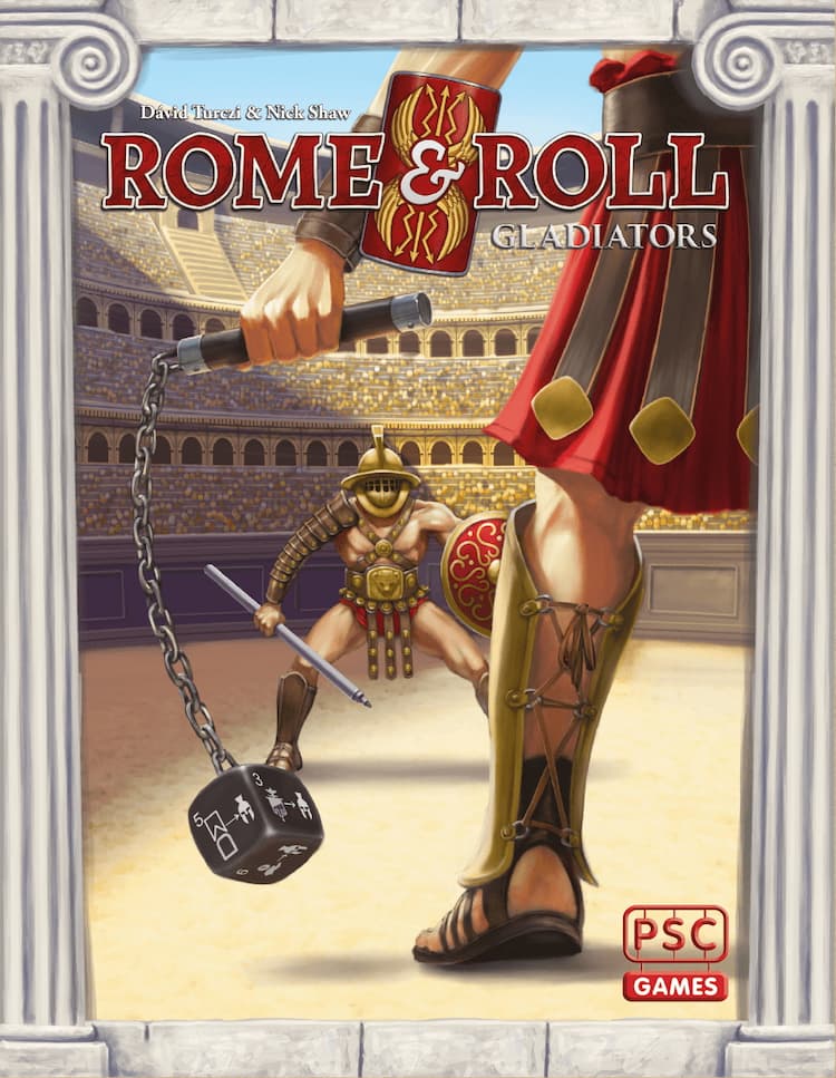 Boîte du jeu : Rome & Roll - Extension "Gladiators"