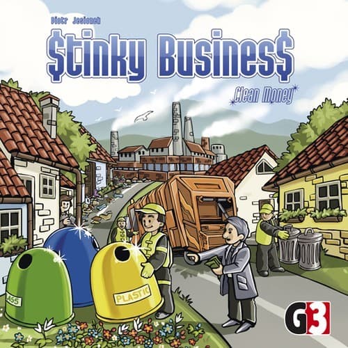Boîte du jeu : Stinky business