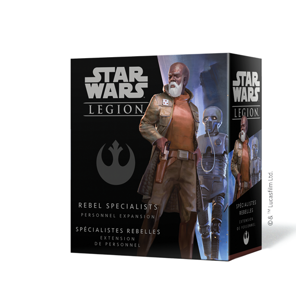 Boîte du jeu : Star Wars Légion : Spécialistes Rebelles