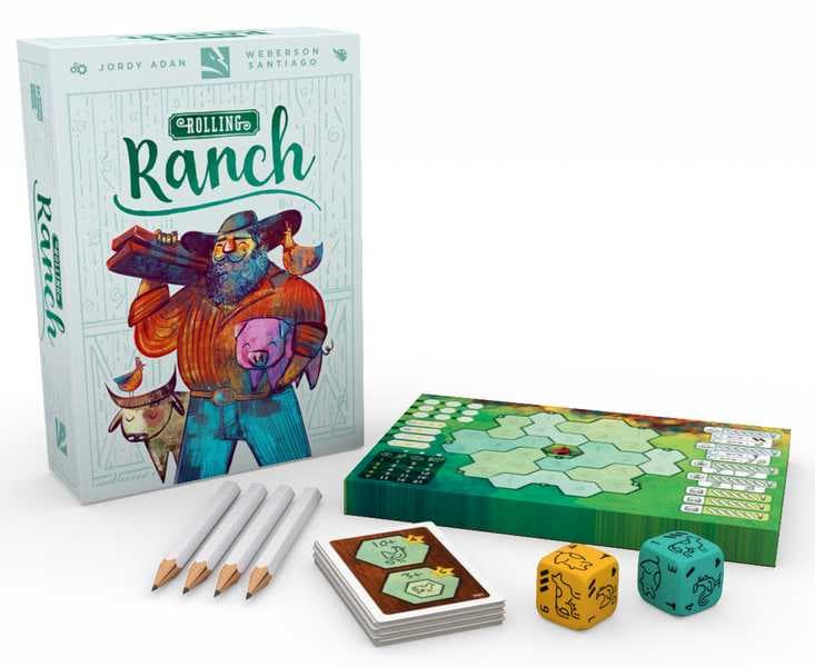 Boîte du jeu : Rolling ranch