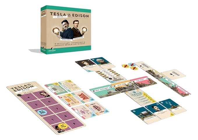 Boîte du jeu : Tesla vs. Edison: Duel