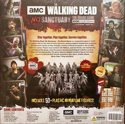 Boîte du jeu : The Walking Dead: No Sanctuary (Deluxe Edition)