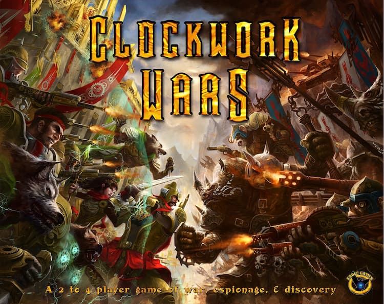 Boîte du jeu : Clockwork Wars