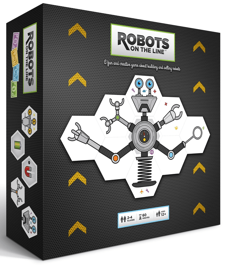 Boîte du jeu : Robots on the line