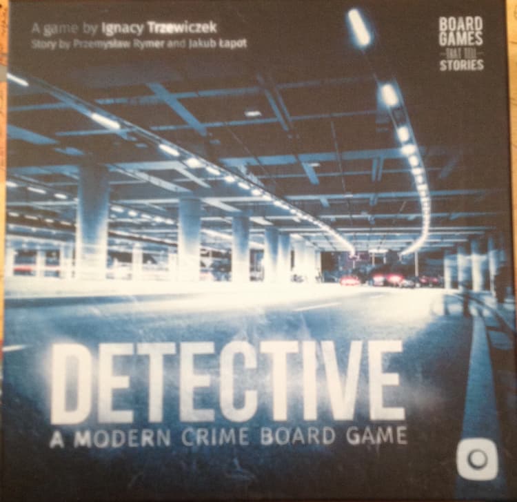 Boîte du jeu : Detective, a modern crime board game