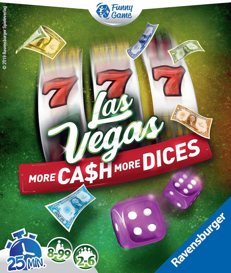 Boîte du jeu : Las Vegas - More Ca$h and More Dice