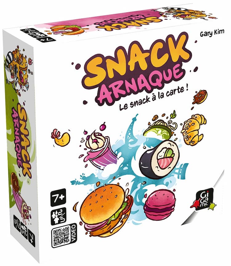 Boîte du jeu : Snack Arnaque