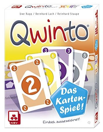 Boîte du jeu : Qwinto Das Kartenspiel
