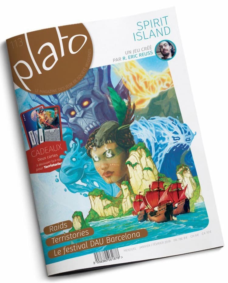 Boîte du jeu : Plato magazine  n°113