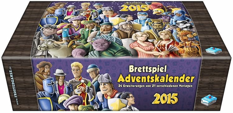 Boîte du jeu : Brettspiel Adventskalender 2015