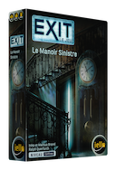 boîte du jeu : EXIT : La Manoir Sinistre