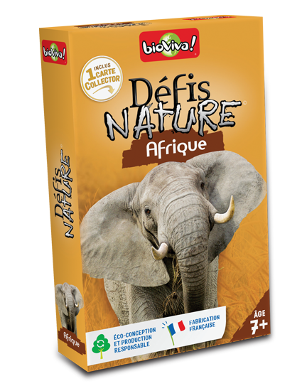 Boîte du jeu : Défis Nature Afrique