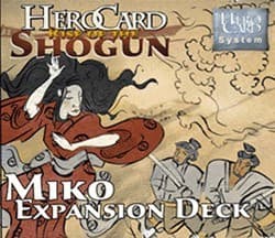 Boîte du jeu : HeroCard Rise of the Shogun Miko Expansion Deck