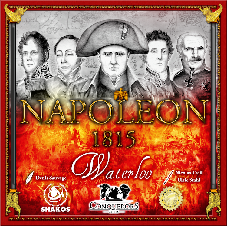 Boîte du jeu : Napoléon 1815