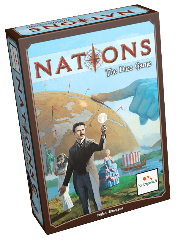 Boîte du jeu : Nations : the dice game
