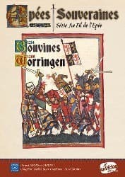 Boîte du jeu : Epées souveraines: Bouvines 1214 – Worringen 1288