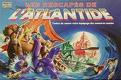 Boîte du jeu : Les Rescapés de l'Atlantide