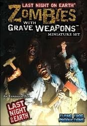 Boîte du jeu : Zombies with Grave Weapon Miniature Set