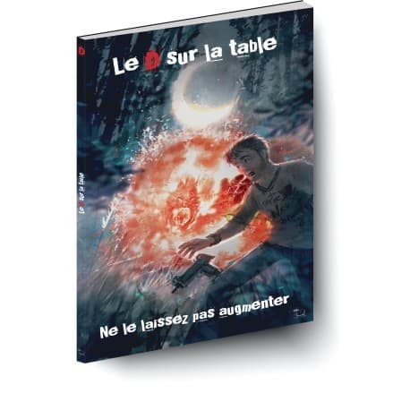 Boîte du jeu : Le D sur la table