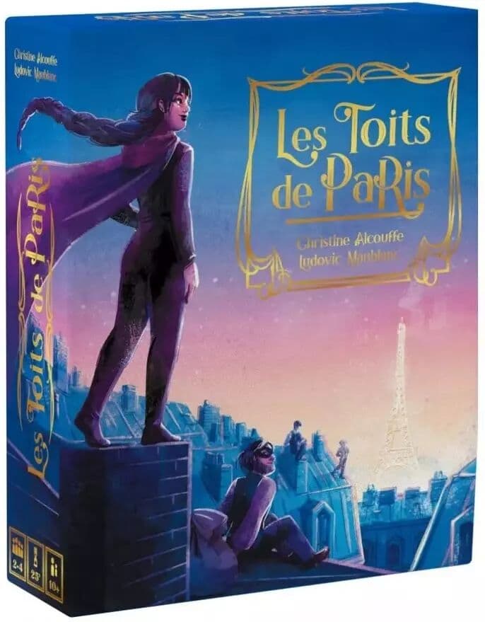 Boîte du jeu : Les Toits de Paris